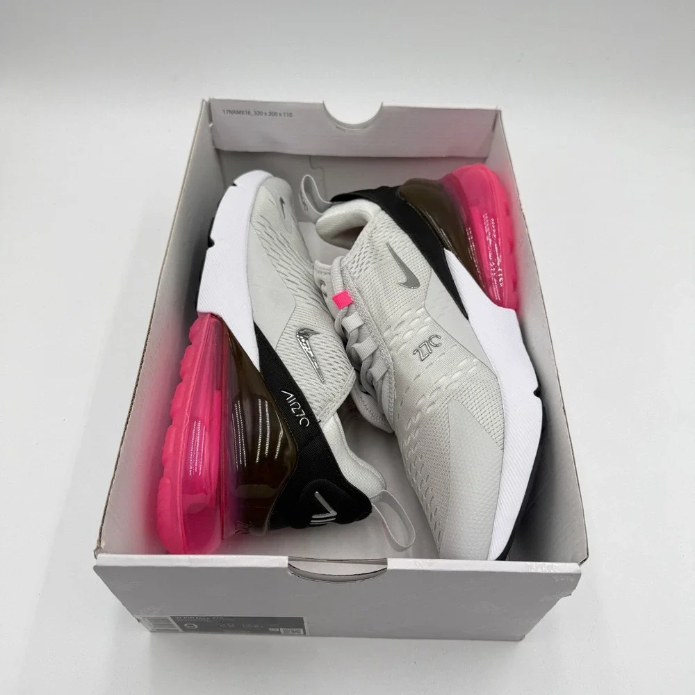 Nike Women's Size 9 Air Max 270 Photon Dust/Metallic Silver IM2527 025 NEW